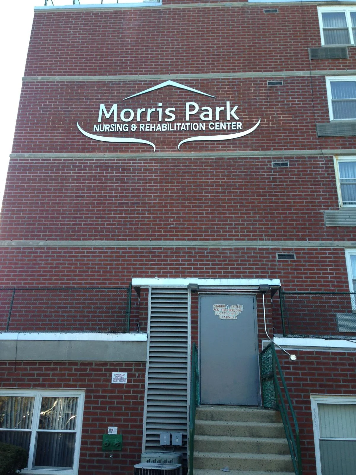 metal letter signage large morris park